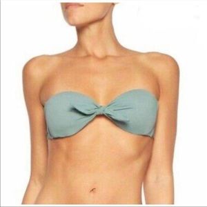 Eberjey So Solid Icebe Bandeau Cheeky Bikini SET